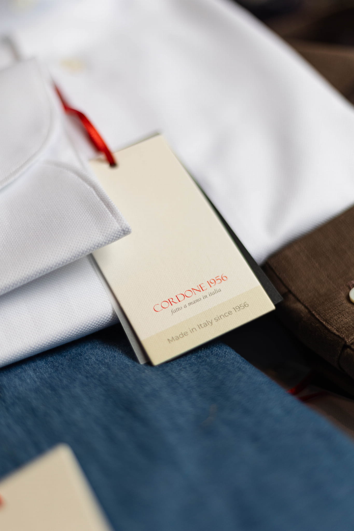 Koszula Cordone 1956 - White Oxford