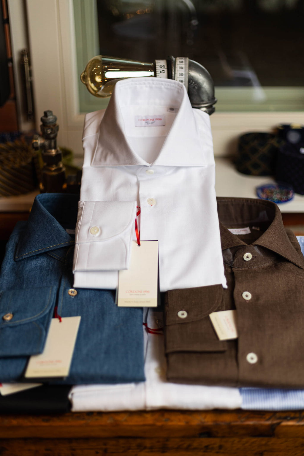 Koszula Cordone 1956 - White Oxford