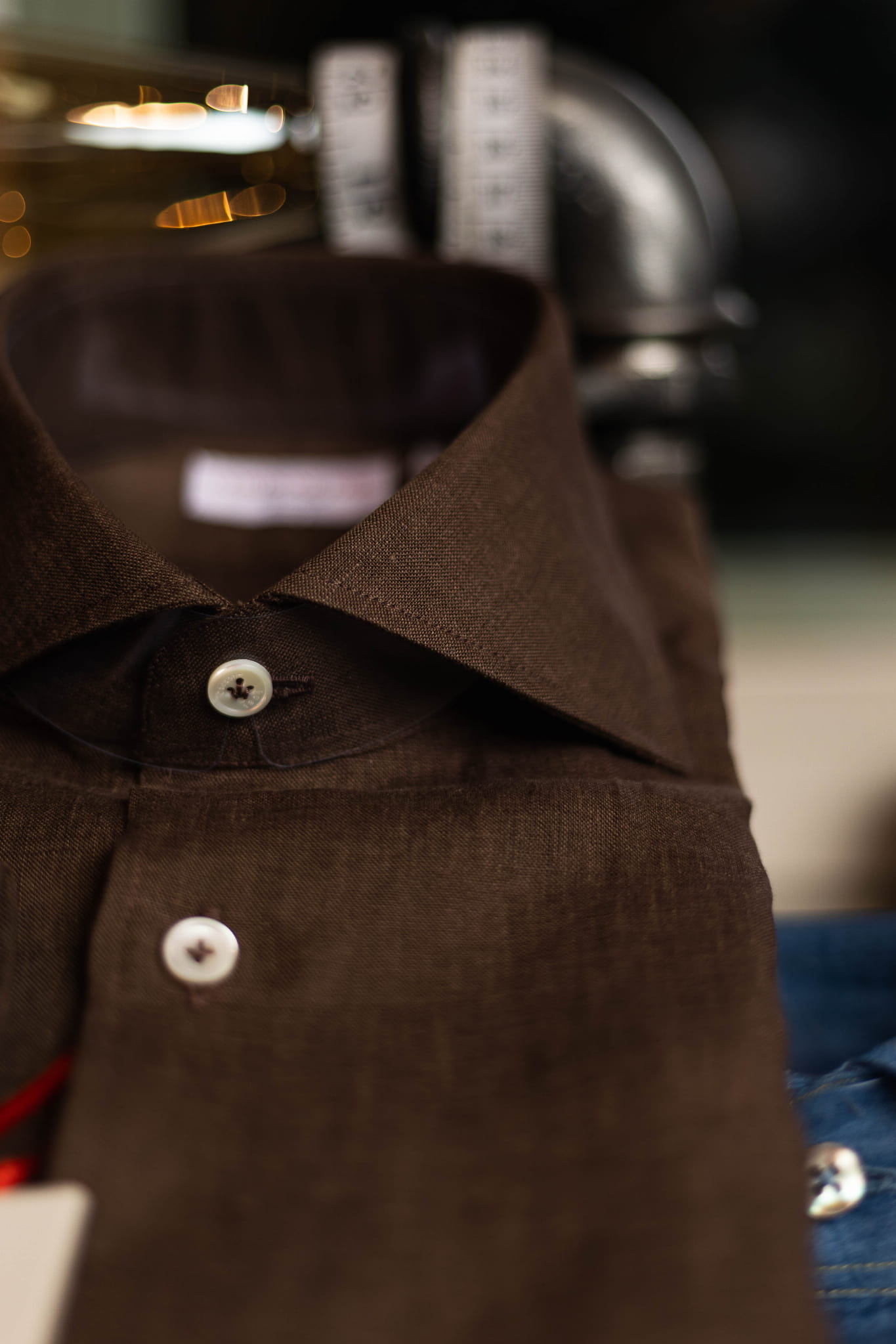 Koszula Cordone 1956 - Brown Linen