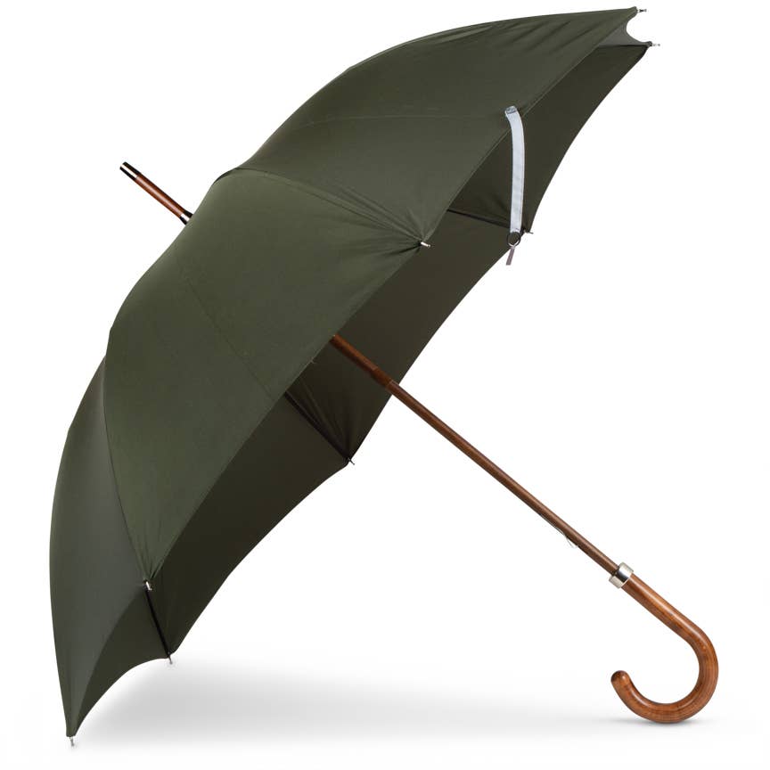 Brytyjski Parasol z Buku i Klonu - Racing Green