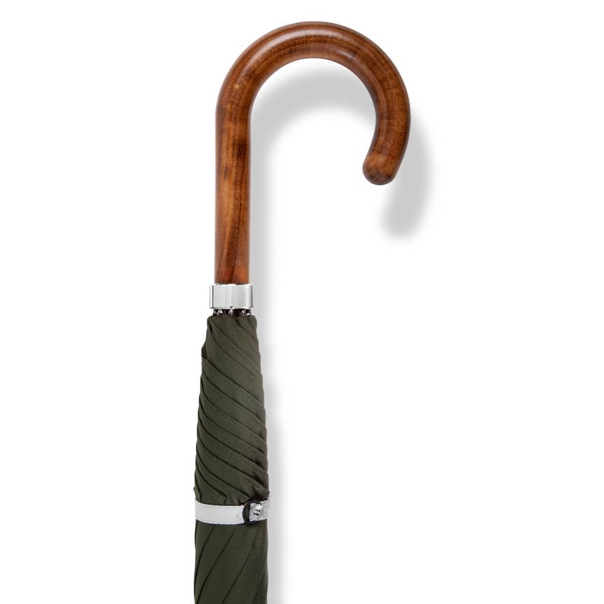 Brytyjski Parasol z Buku i Klonu - Racing Green