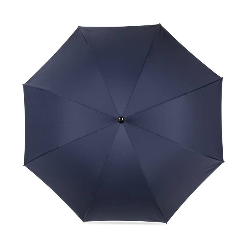 Brytyjski Parasol z Buku i Klonu - Navy Sea