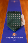 Krawat Caracciolo British Racing Green