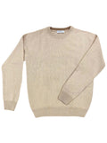 Beżowy Sweter z Wełny Wielbłądziej Baby Smarkand