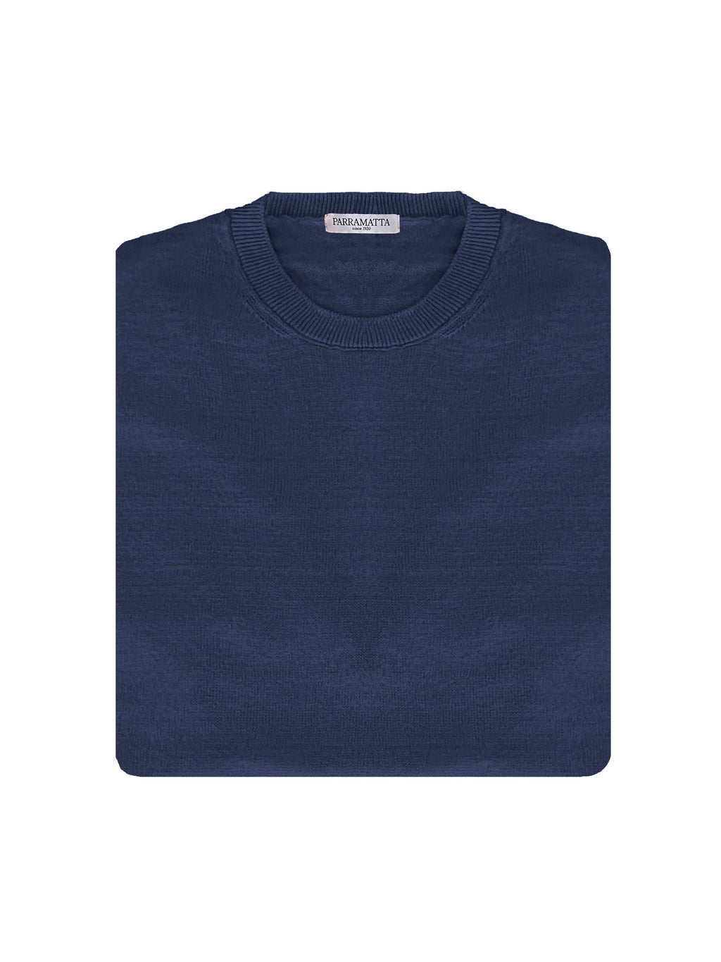 Sweter 100% Organiczny Len Navy – Made in Italy