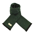 Szalik Herringbone z Donegal Tweedu - British Racing Green