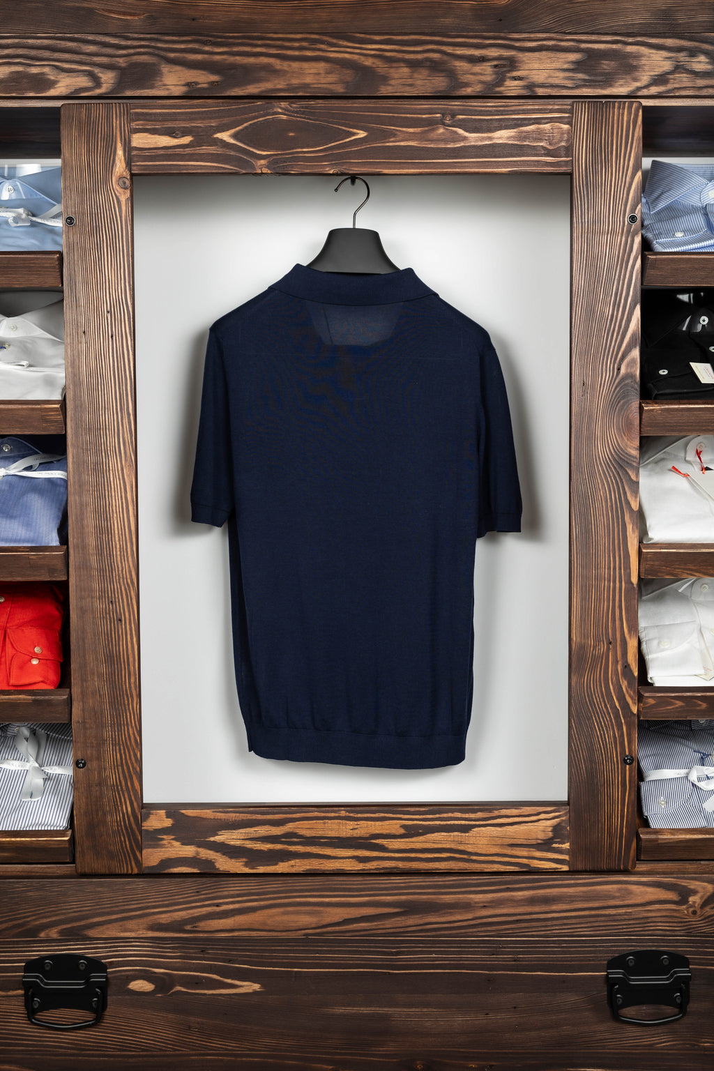 Polo Caracciolo Navy Cashwool Sweater