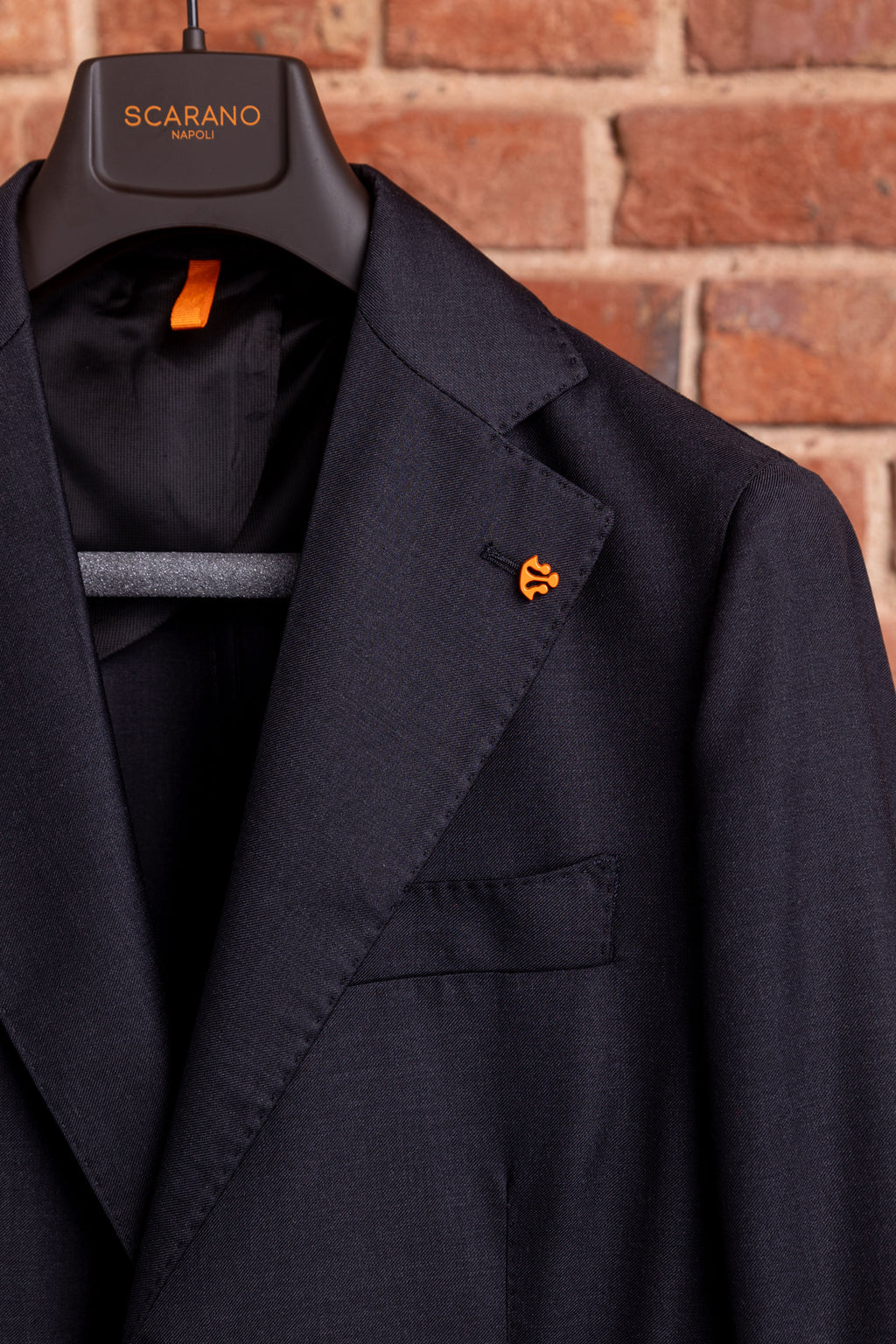 Scarano Napoli Anthracite Wool Suit