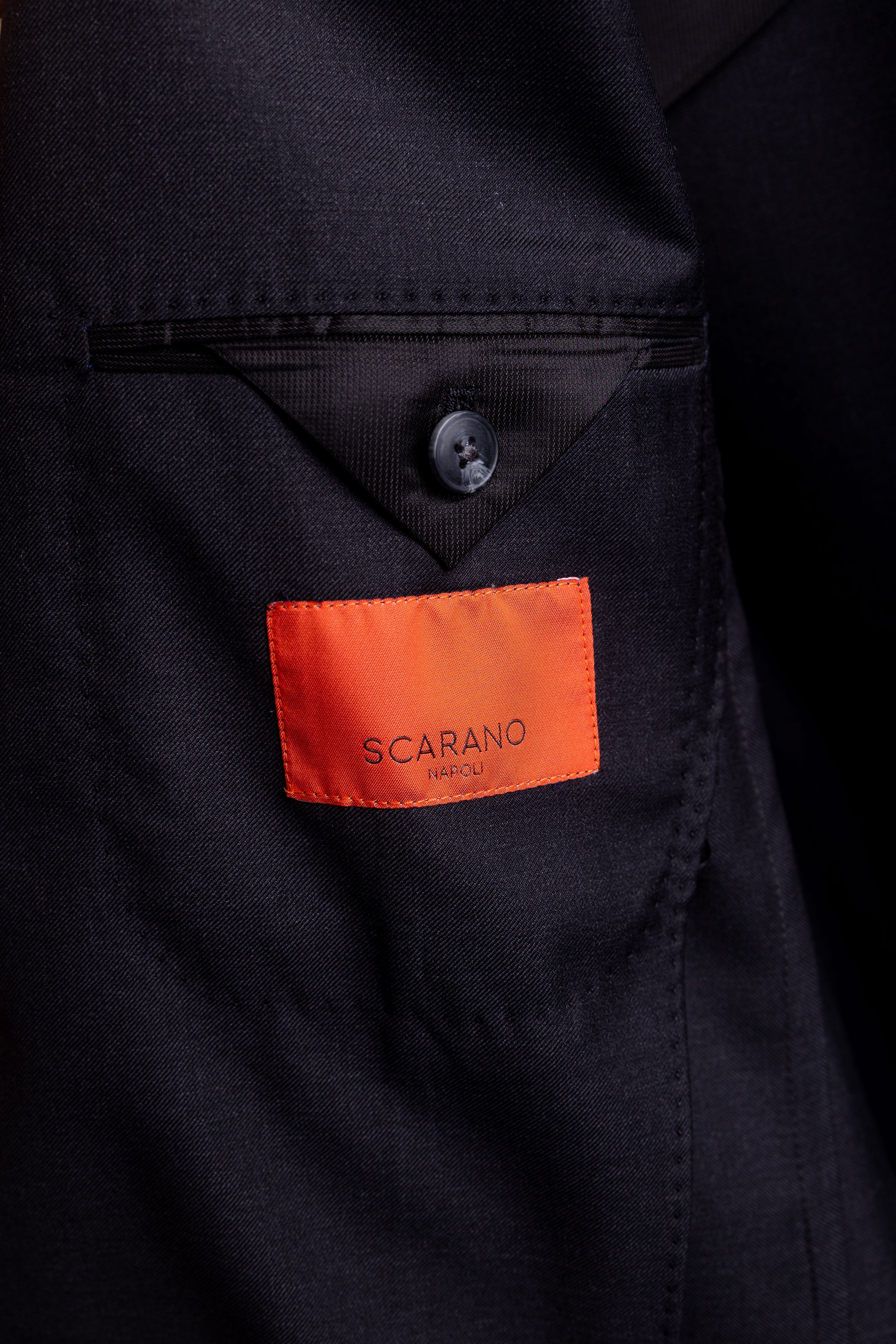 Scarano Napoli Anthracite Wool Suit