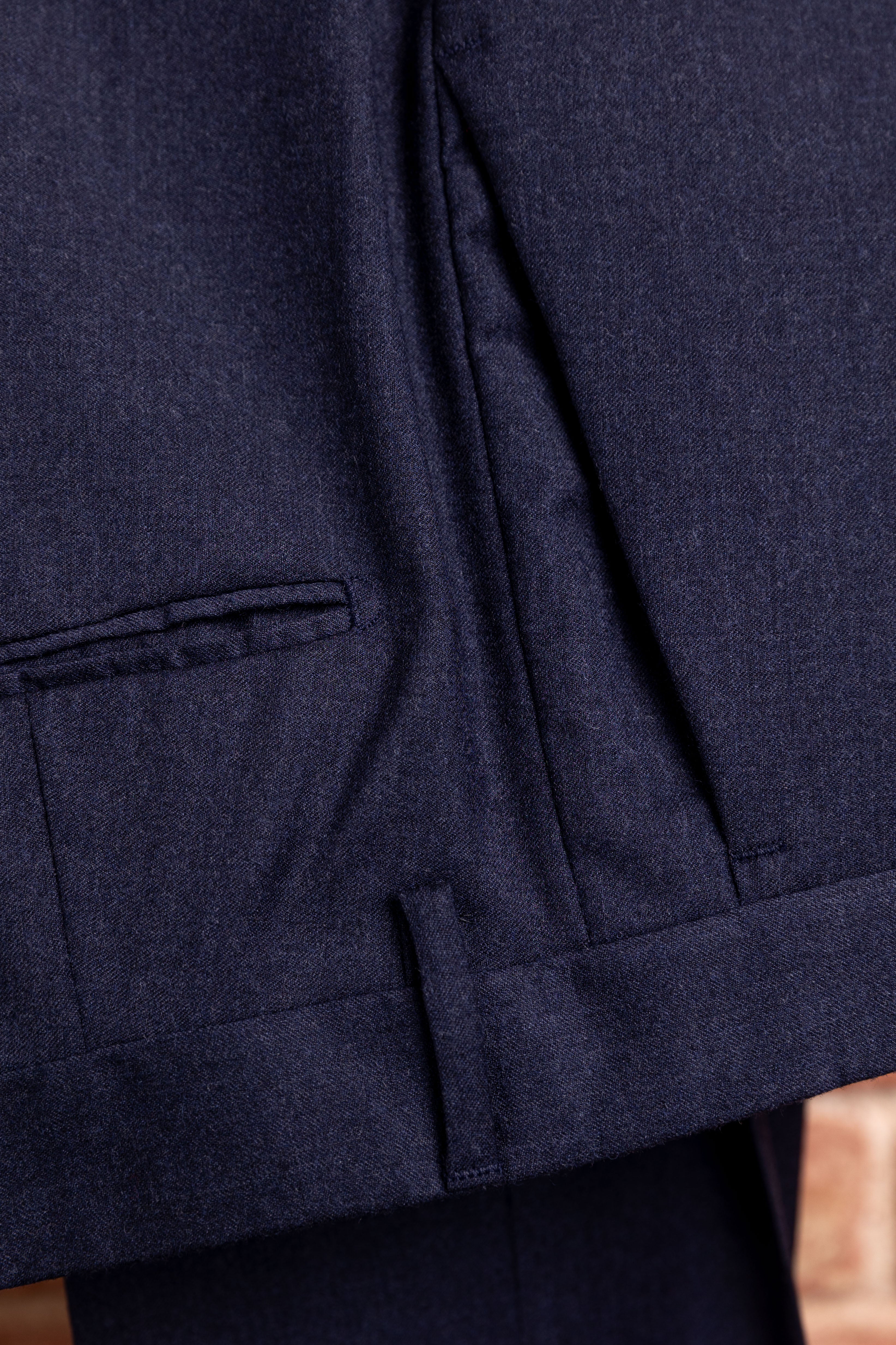 Scarano Napoli Navy Flannel Marlane Suit