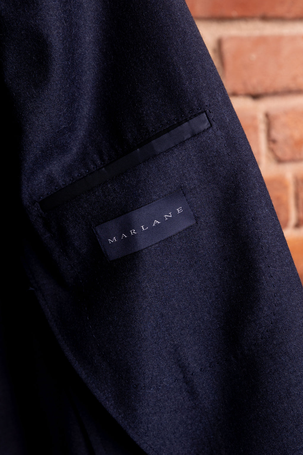 Scarano Napoli Navy Flannel Marlane Suit