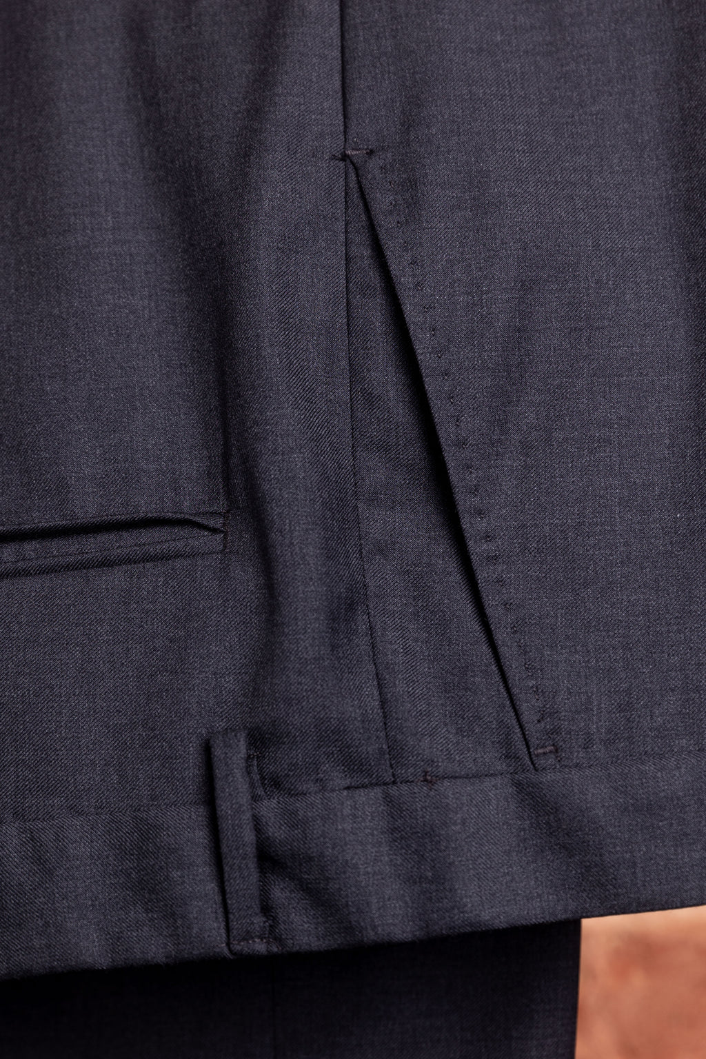 Scarano Napoli Gray Wool Suit
