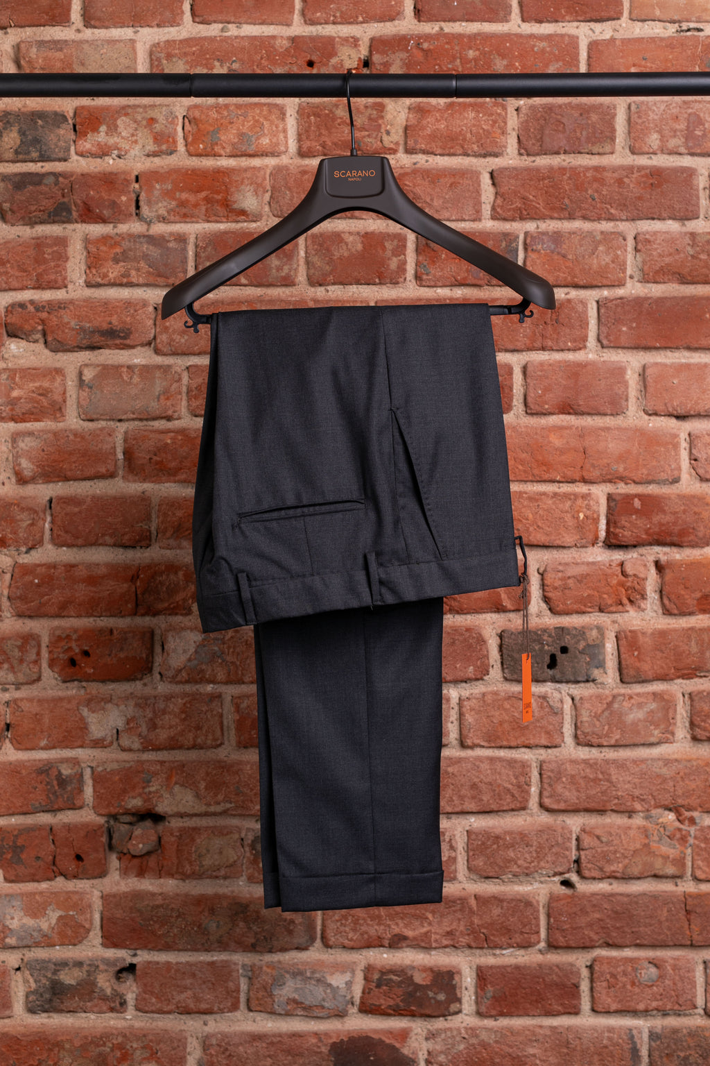 Scarano Napoli Gray Wool Suit