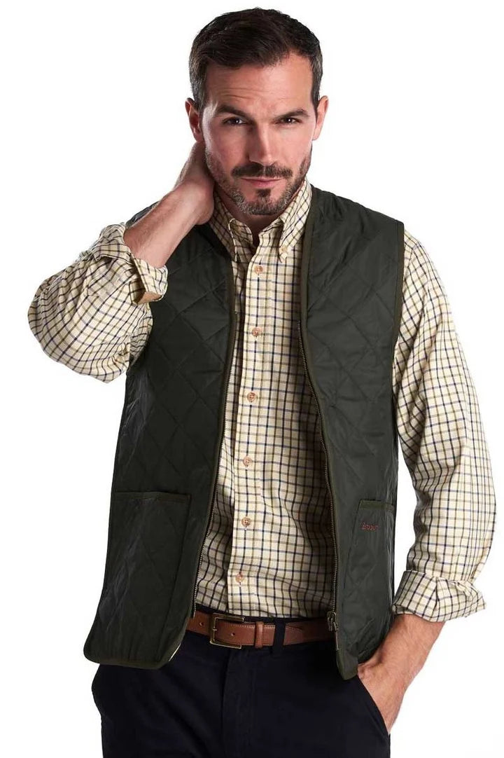 Kamizelka - Podpinka Barbour Wax Olive
