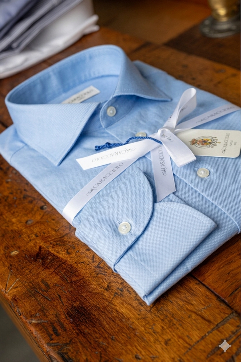 Caracciolo White Oxford Shirt