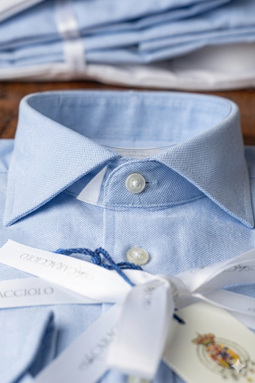 Caracciolo White Oxford Shirt