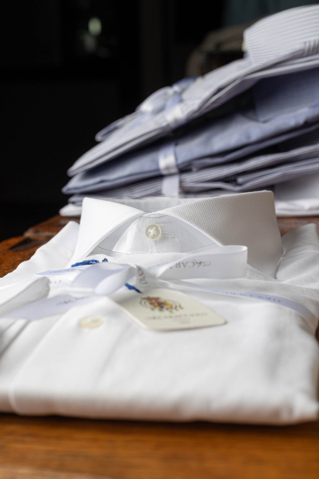 Caracciolo White Oxford Shirt