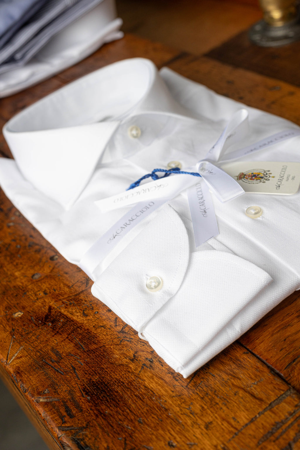 Caracciolo White Oxford Shirt