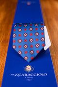 Caracciolo Handmade Azure Ornament Tie