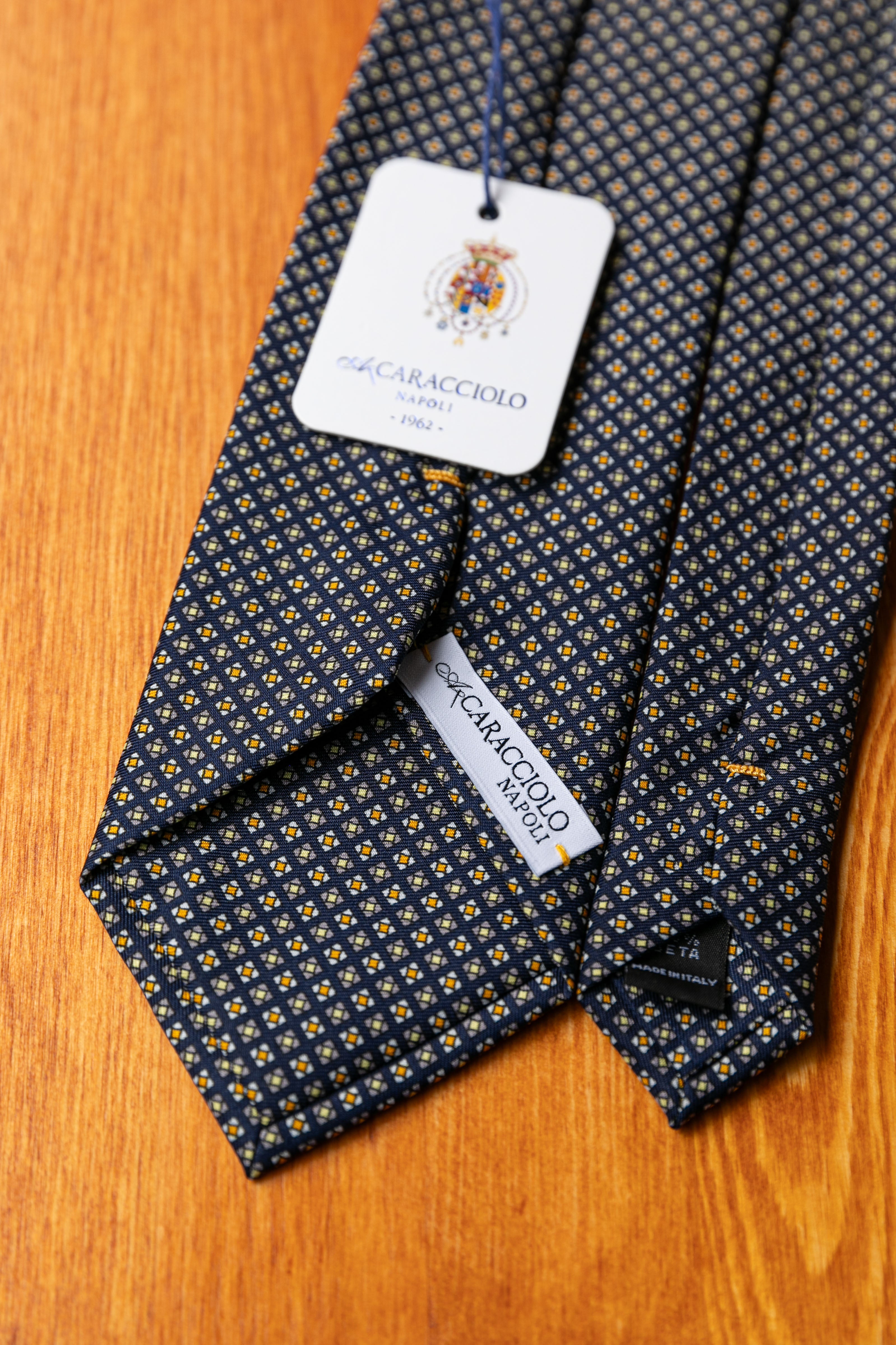 Krawat Caracciolo Navy Prince