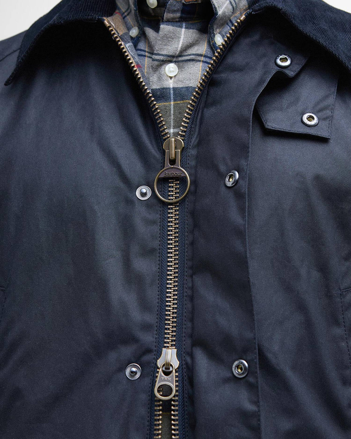 Kurtka Barbour Ashby Wax Classic Navy