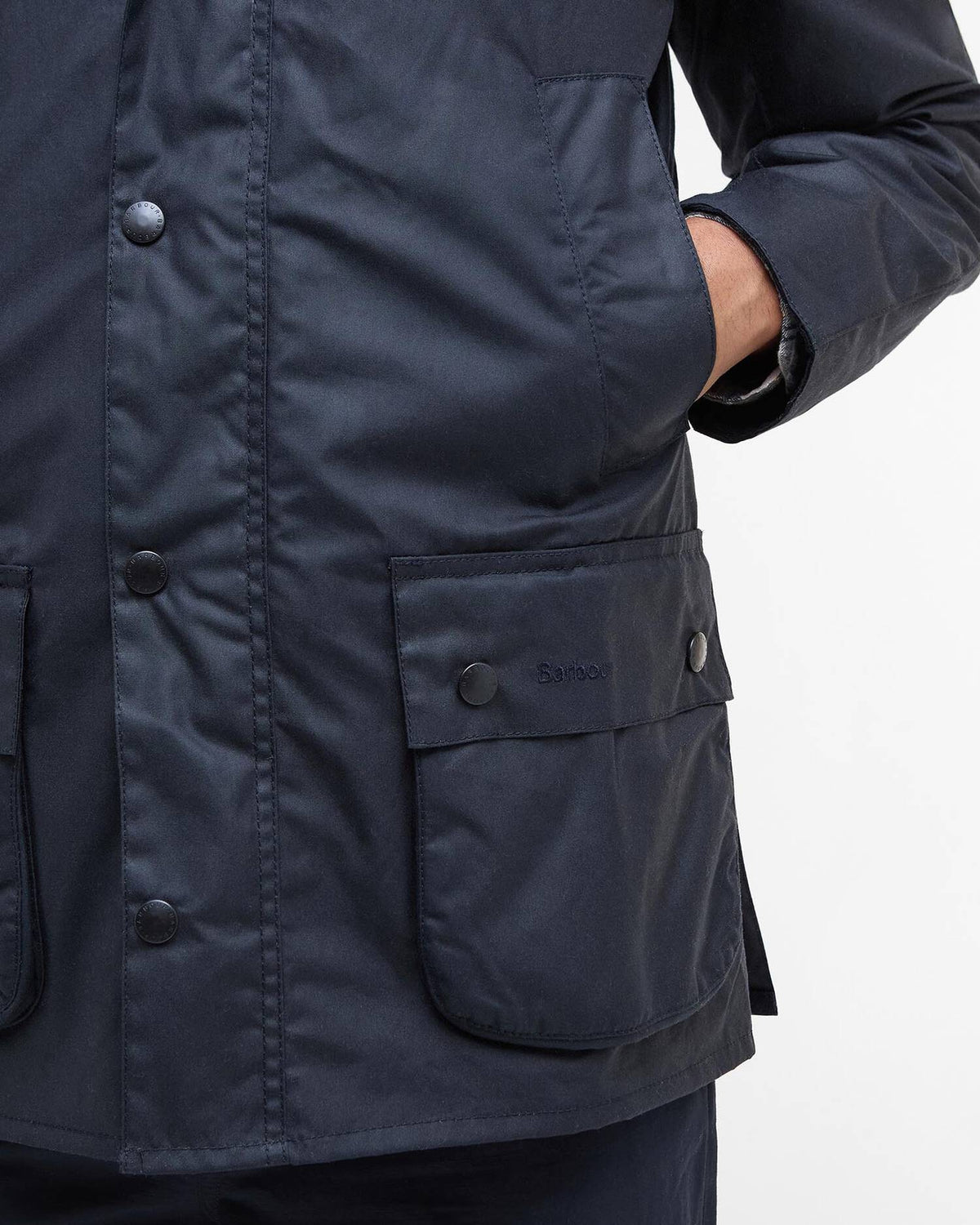 Kurtka Barbour Ashby Wax Classic Navy