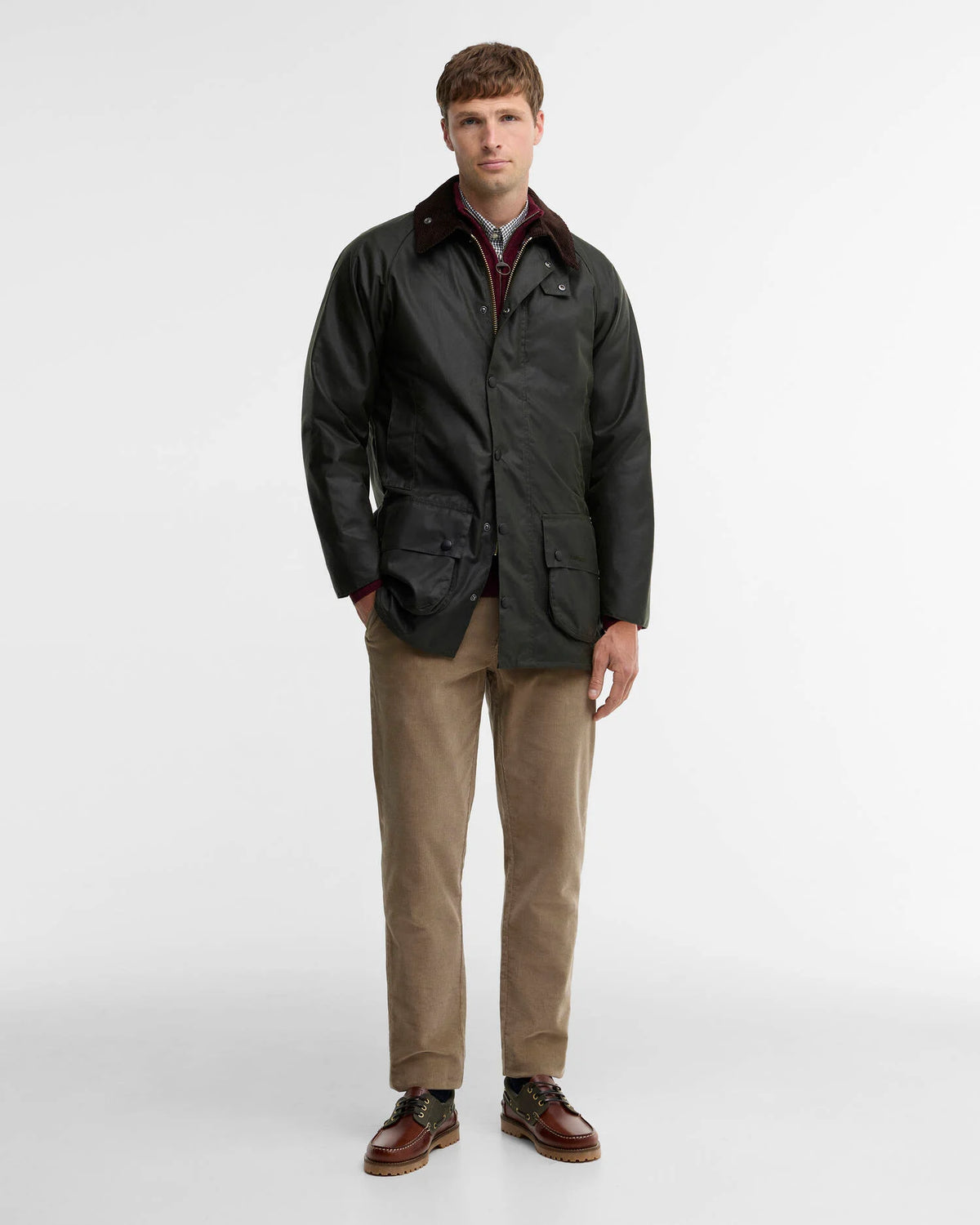 Kurtka Barbour Beaufort Wax Archive Olive