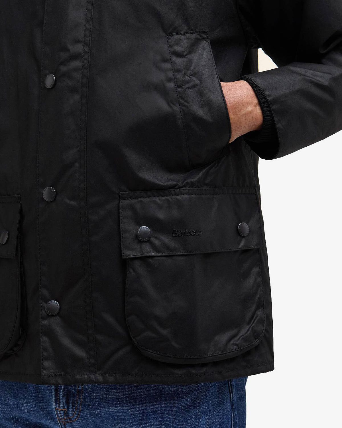 Kurtka Barbour Bedale Wax Classic Black