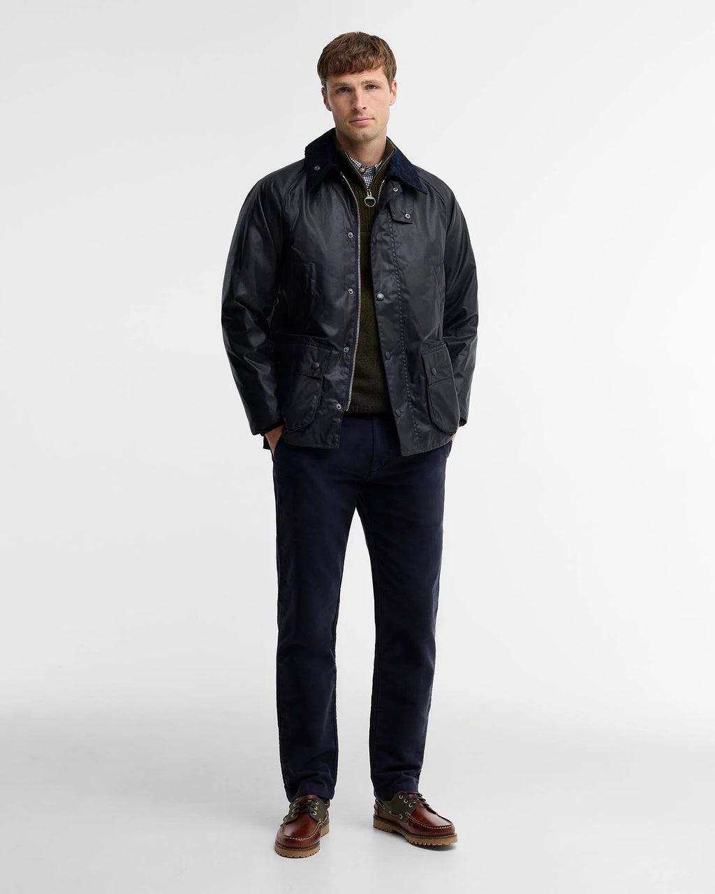 Kurtka Barbour Bedale Wax Classic Navy