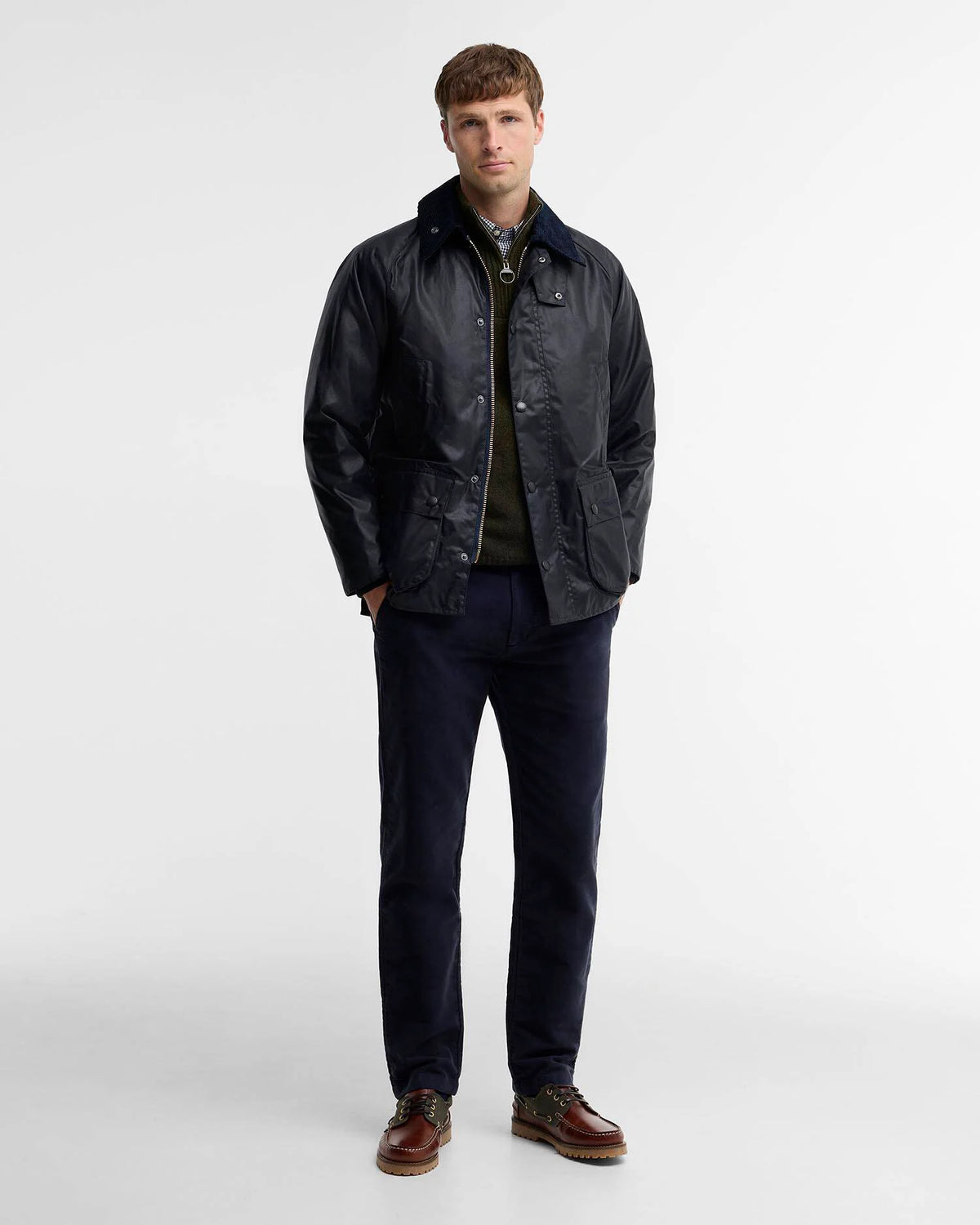 Kurtka Barbour Bedale Wax Classic Navy