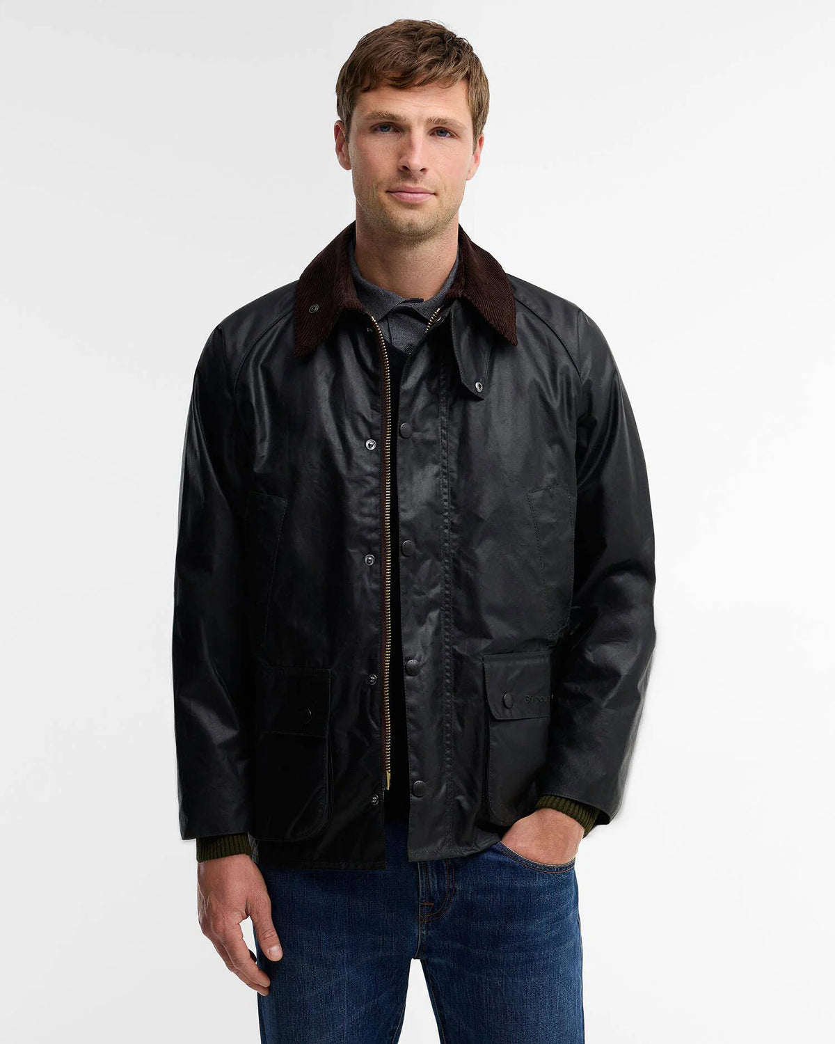 Kurtka Barbour Bedale Wax Sage