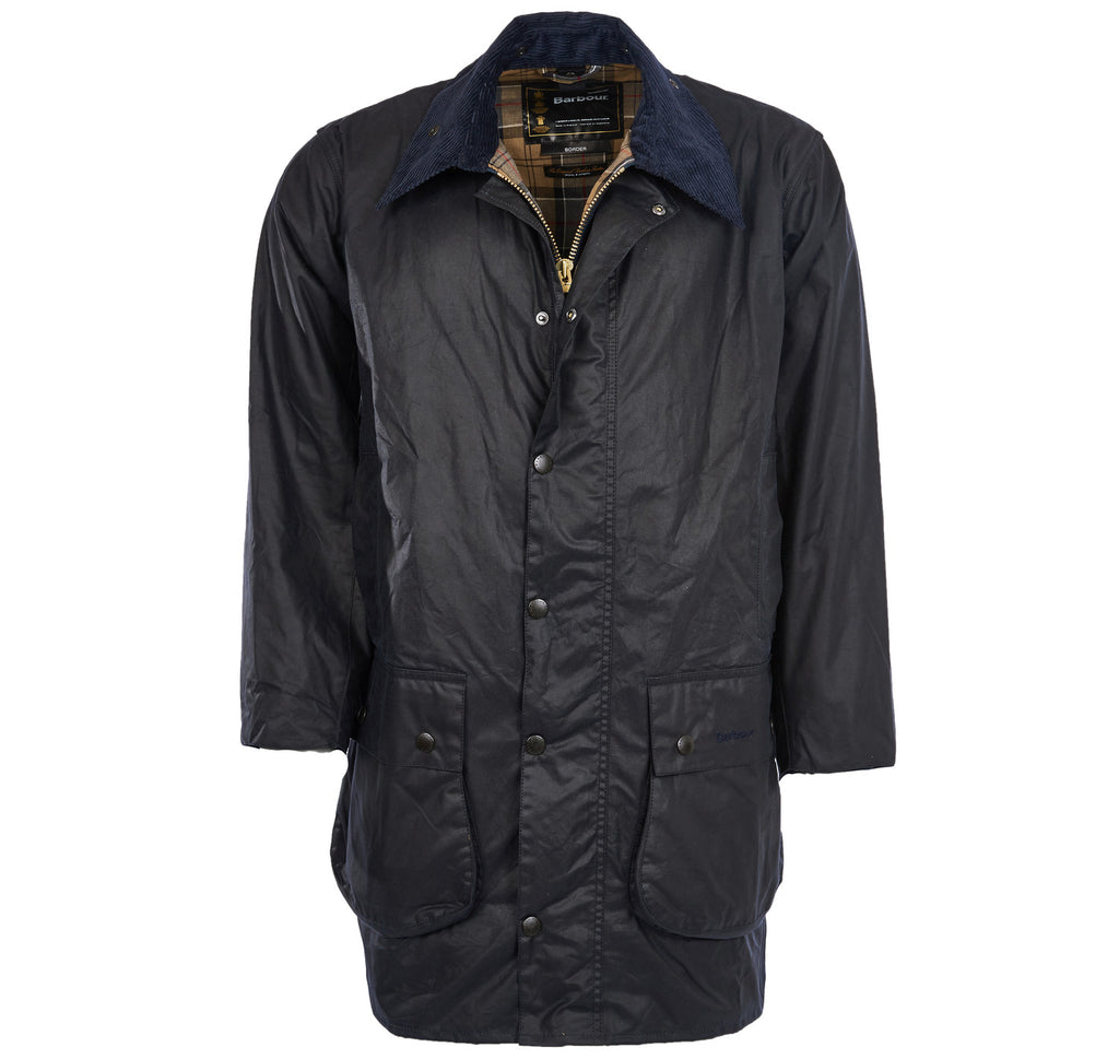 Kurtka Barbour Border Wax Sage