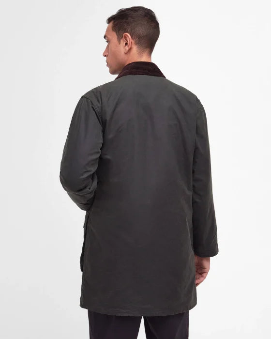 Kurtka Barbour Border Wax Sage