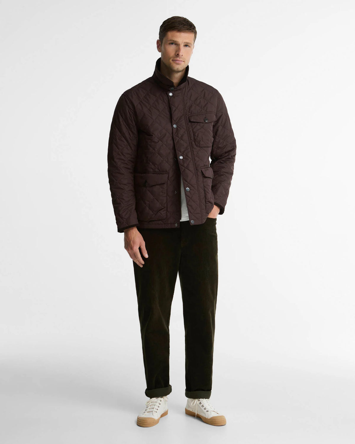 Kurtka Barbour Hornby Quilted Black Oak