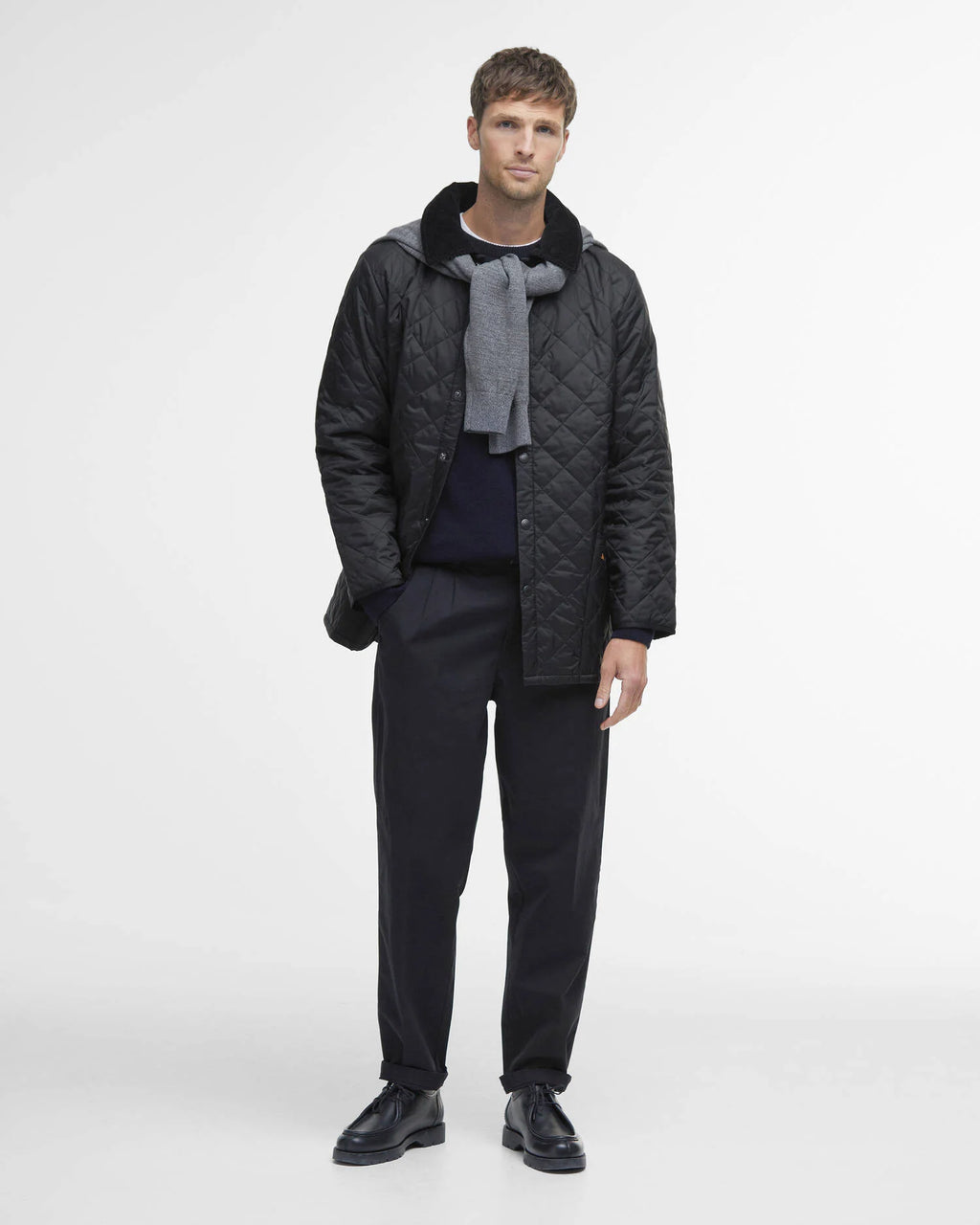 Kurtka Barbour Liddesdale Quilted Classic Black