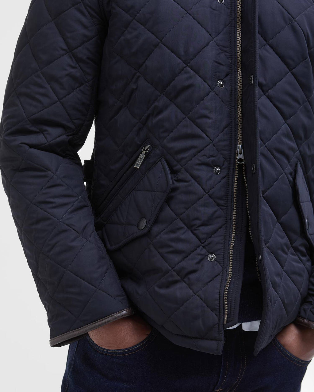 Kurtka Barbour Powell Quilted Navy