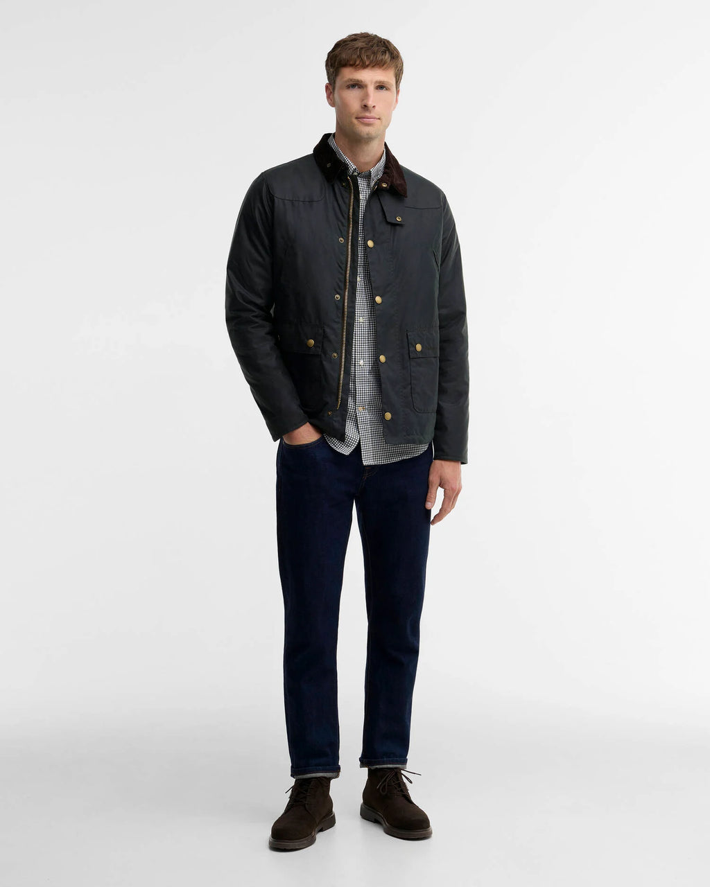 Kurtka Barbour Reelin Wax Sage