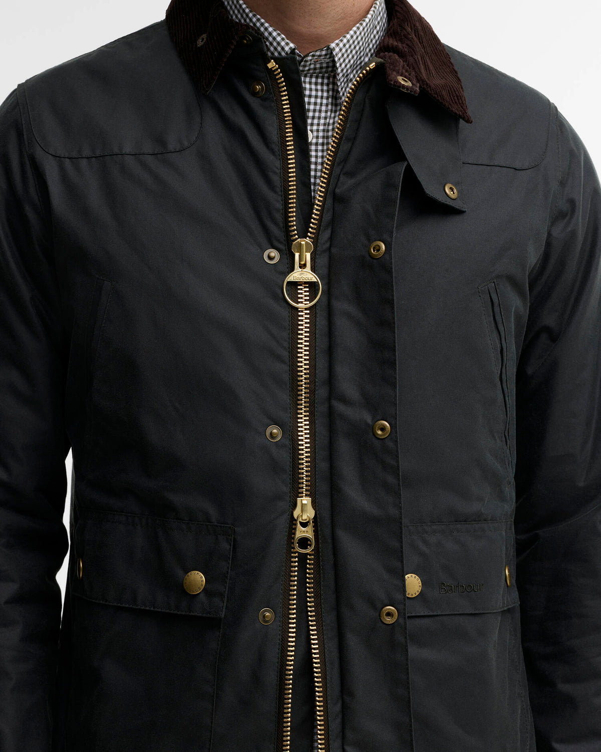 Kurtka Barbour Reelin Wax Sage