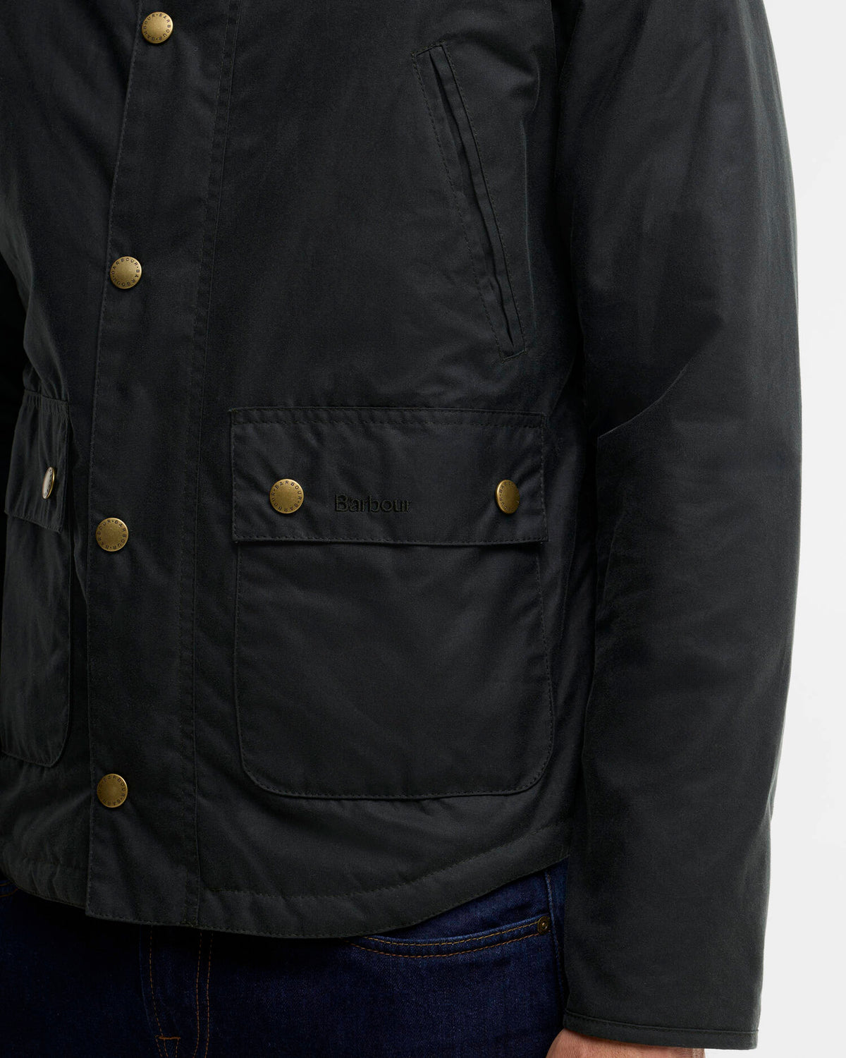 Kurtka Barbour Reelin Wax Sage