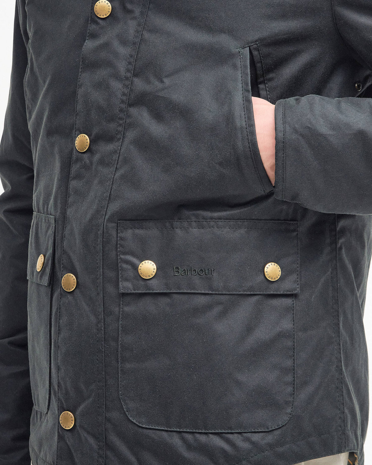 Kurtka Barbour Reelin Wax Sage