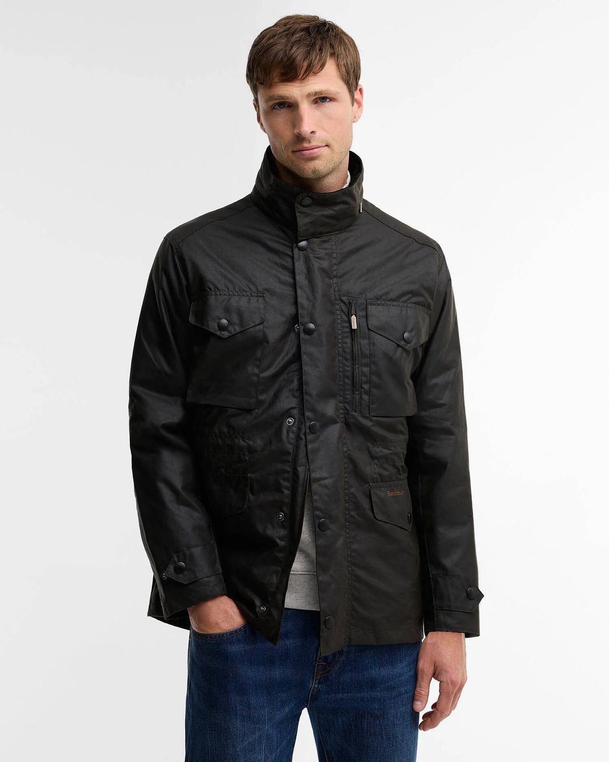 Kurtka Barbour Sapper Wax Rustic