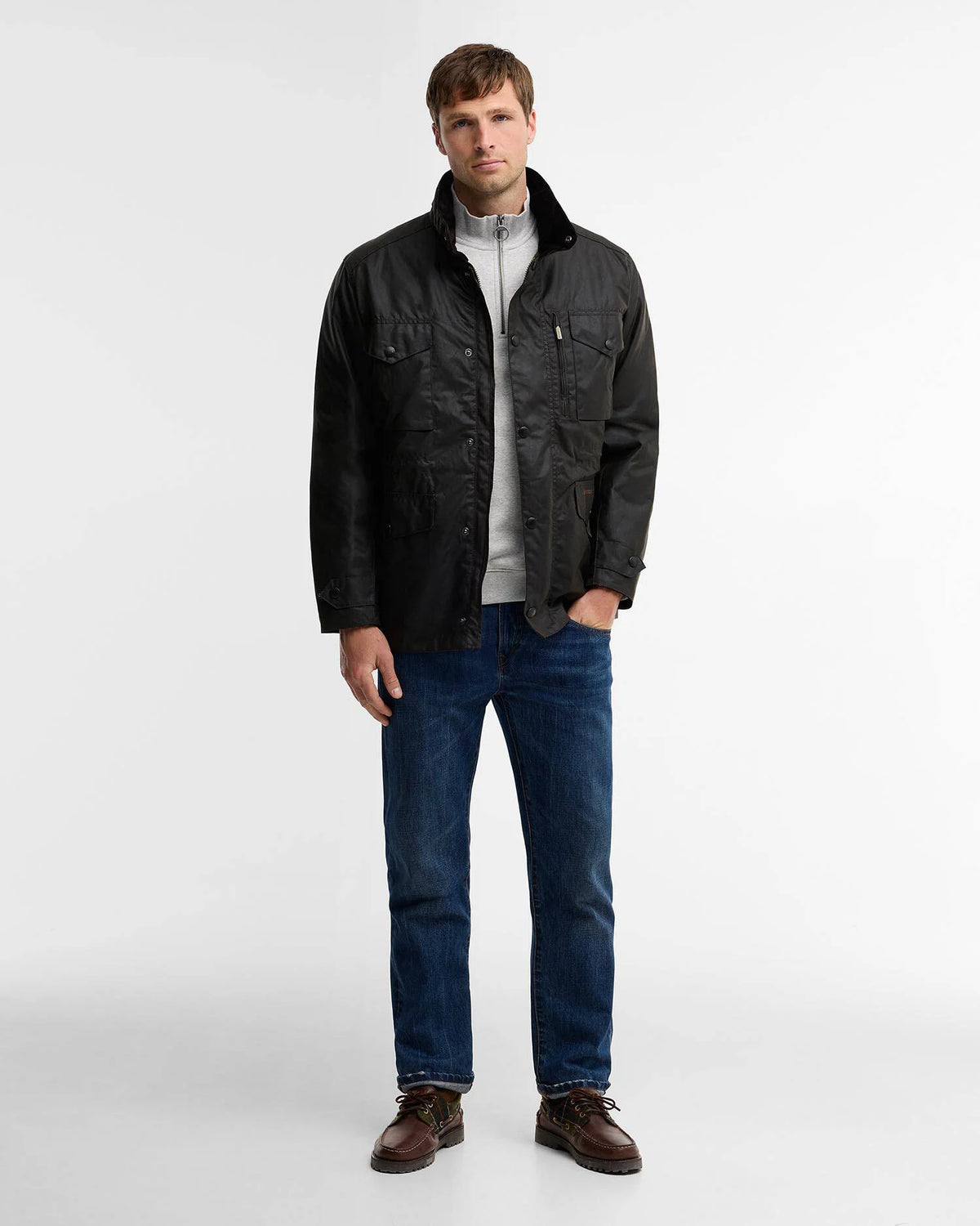 Kurtka Barbour Sapper Wax Rustic