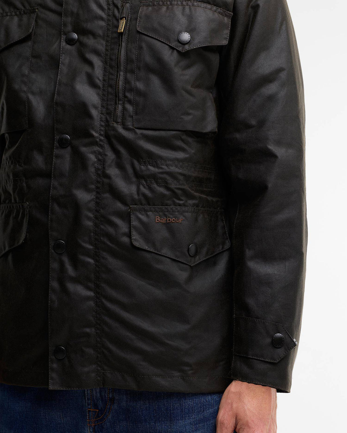 Kurtka Barbour Sapper Wax Rustic