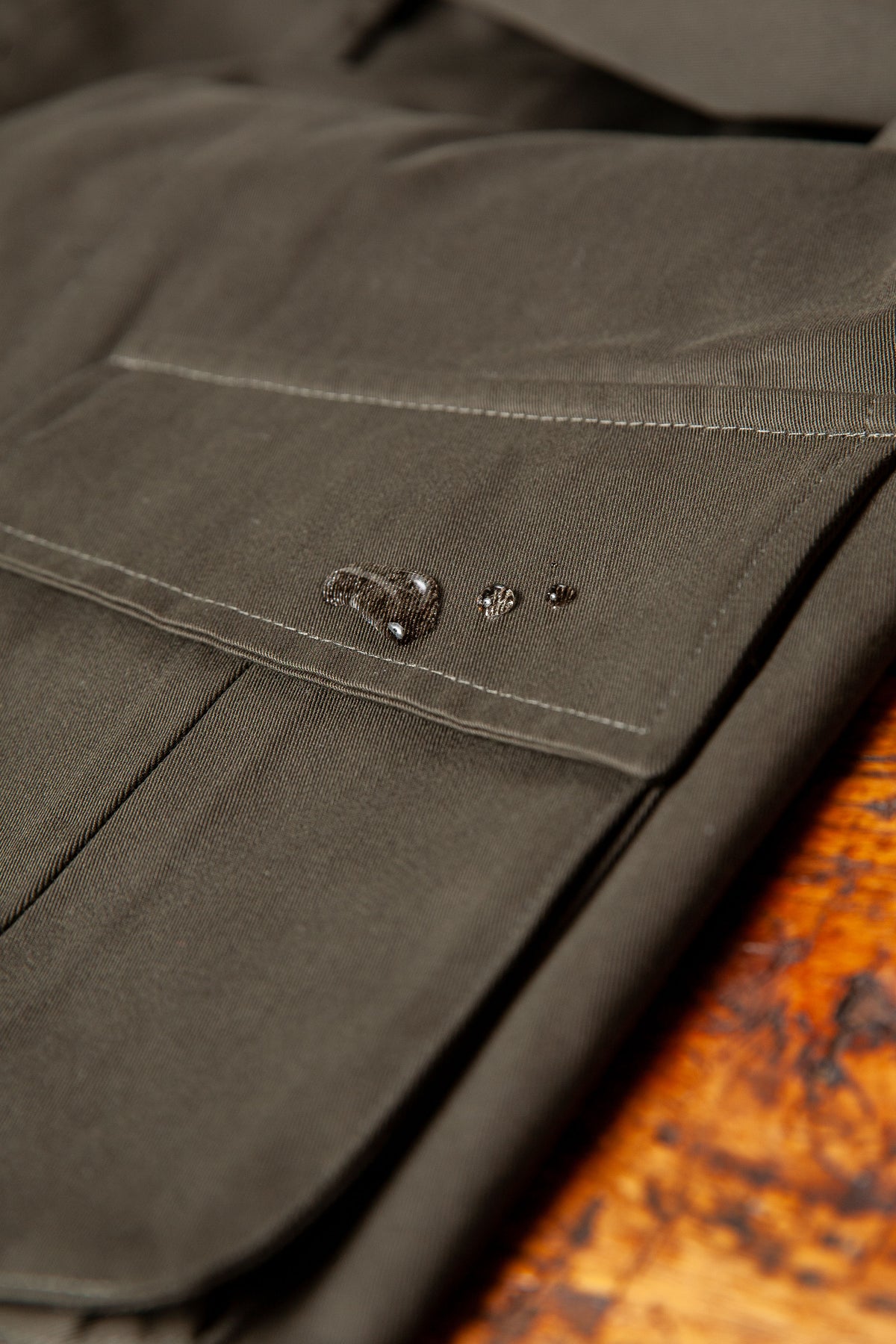 Kurtka Field & Safari Jacket Khaki z Gabardyny