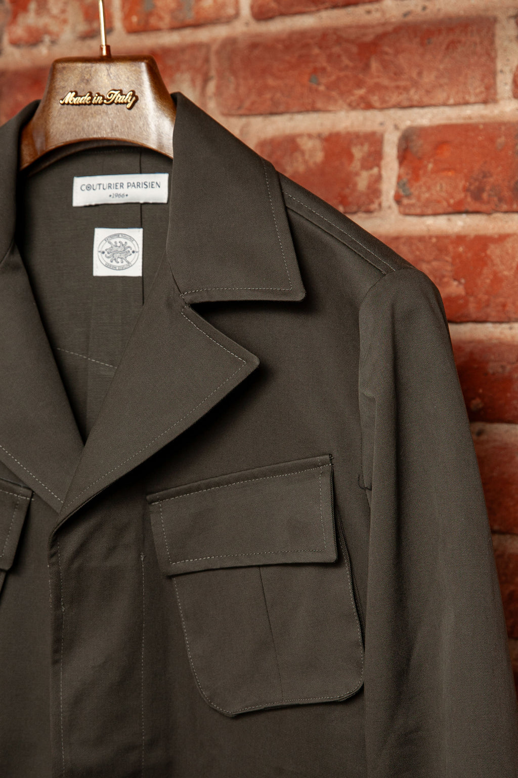 Kurtka Field & Safari Jacket Khaki z Gabardyny