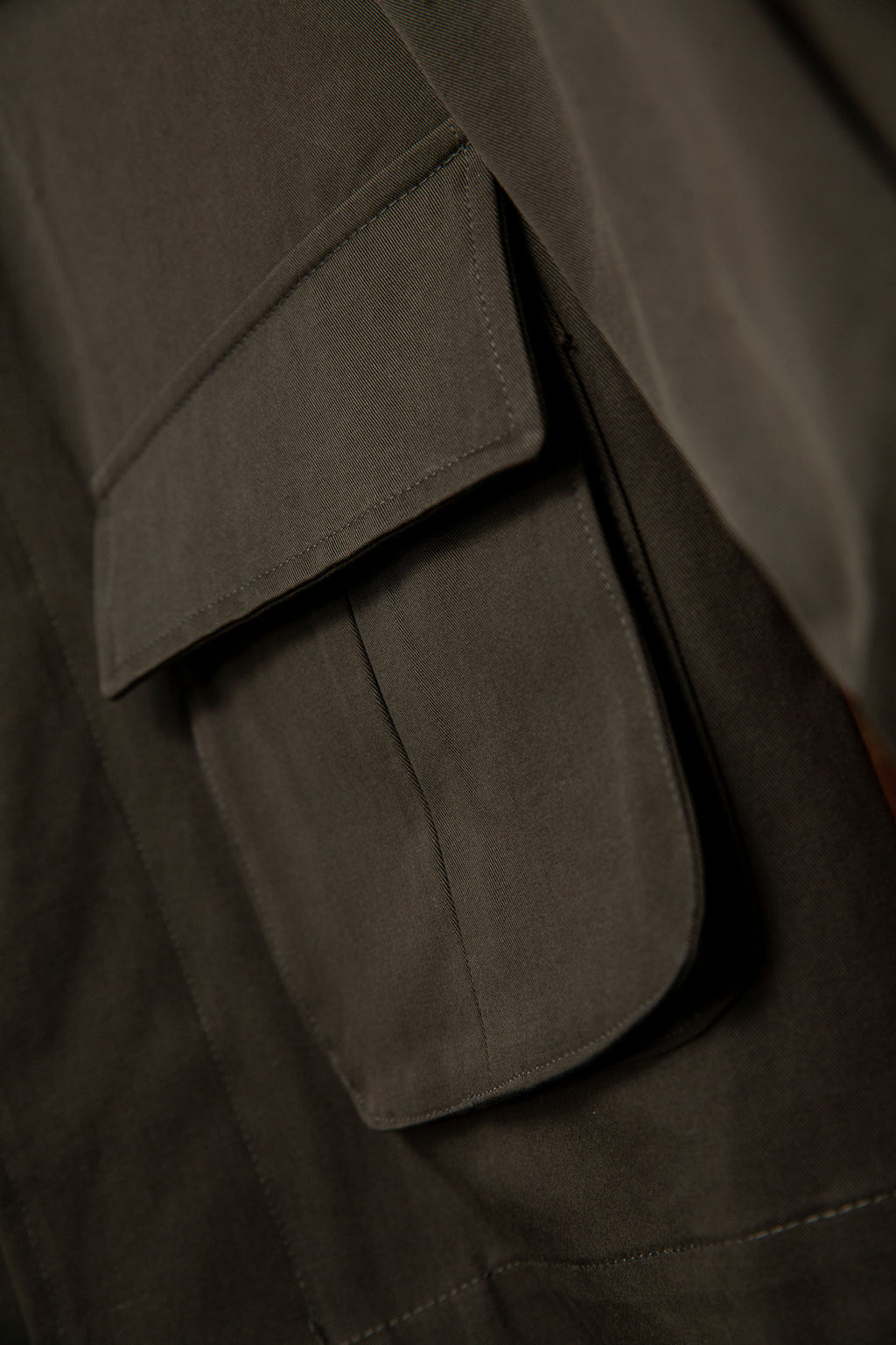 Kurtka Field & Safari Jacket Khaki z Gabardyny