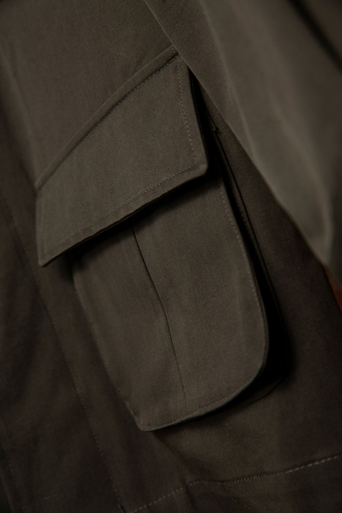 Kurtka Field & Safari Jacket Khaki z Gabardyny