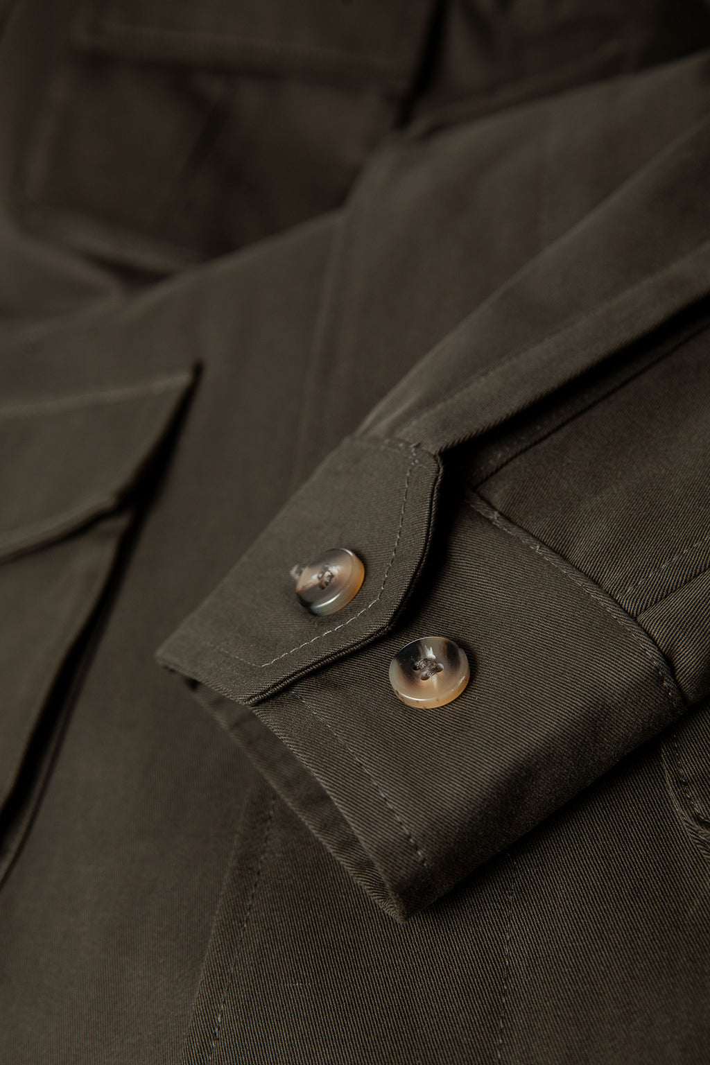 Kurtka Field & Safari Jacket Khaki z Gabardyny