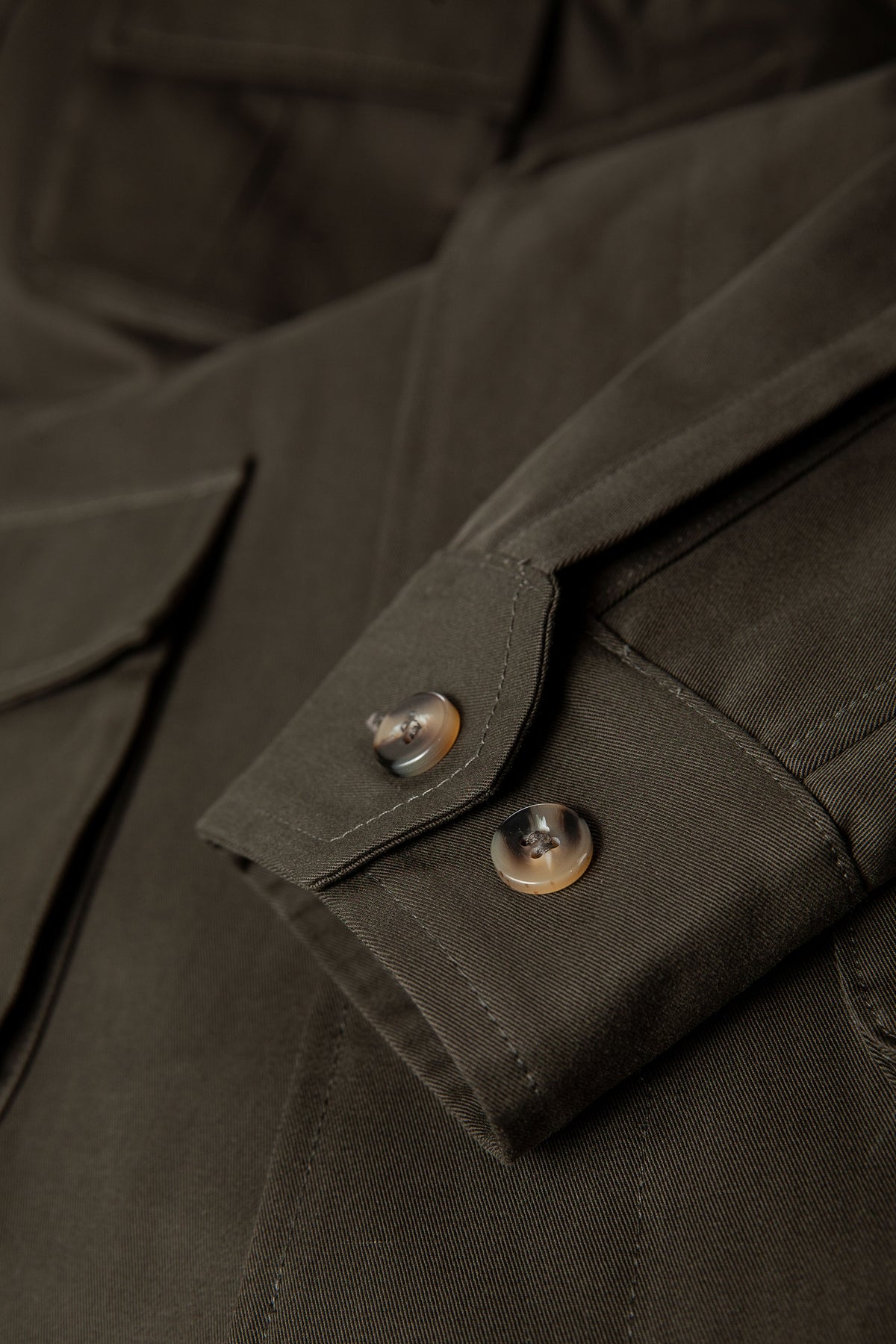 Kurtka Field & Safari Jacket Khaki z Gabardyny