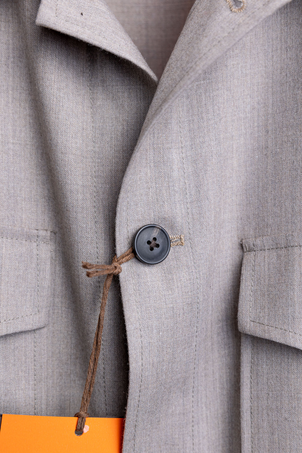 Kurtka Overjacket Scarano Napoli Beżowa Flanela